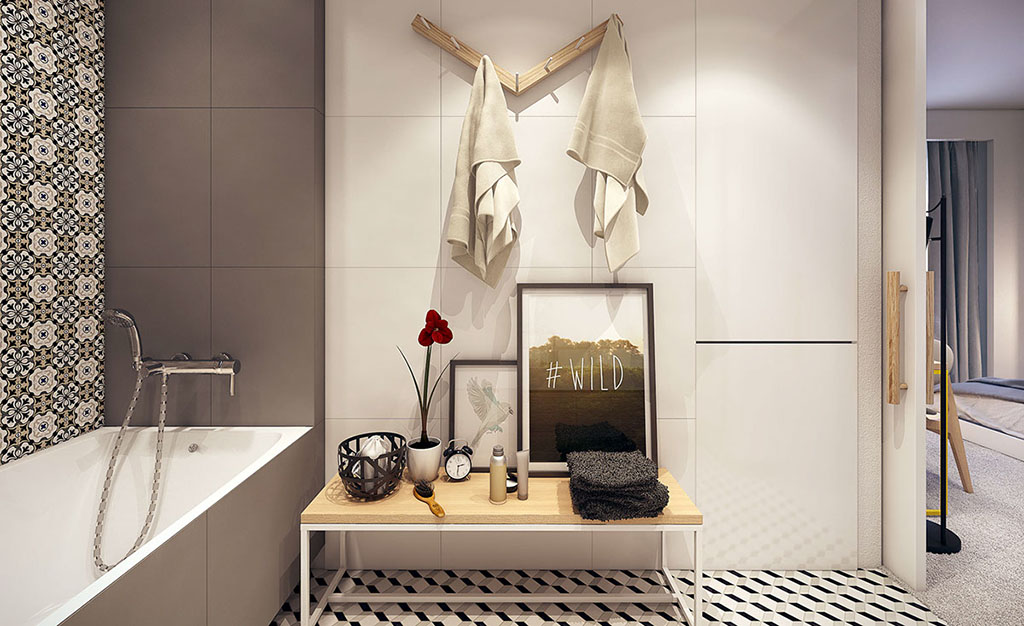 Showering Your Bathroom With Tiles That Bring a Creative Design