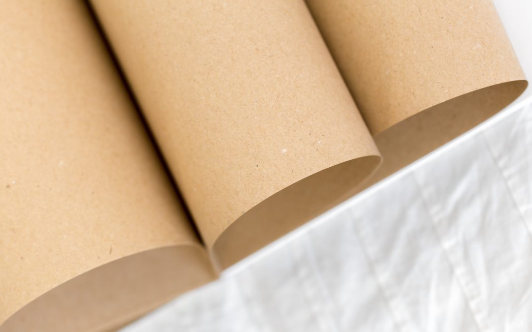 Creative packaging solutions using cardboard shipping tubes for American small businesses